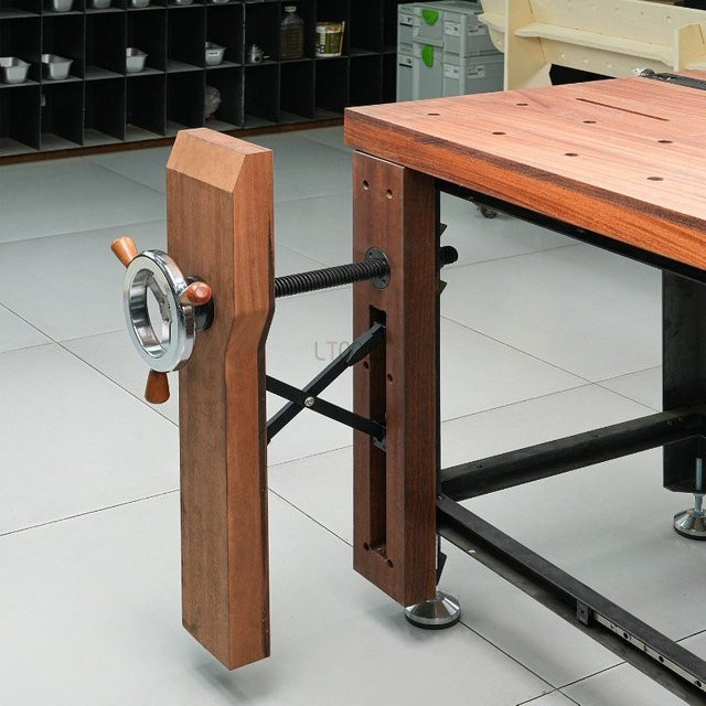 LTOOLS Hochbelastbare Holzbearbeitungs-Tischklemmen in Silber, Verstellbares Werkbank-Hardware-Set mit Schnellspanner und Parallel-X-Halterungen für Tischlerwerkzeug - Bild 1