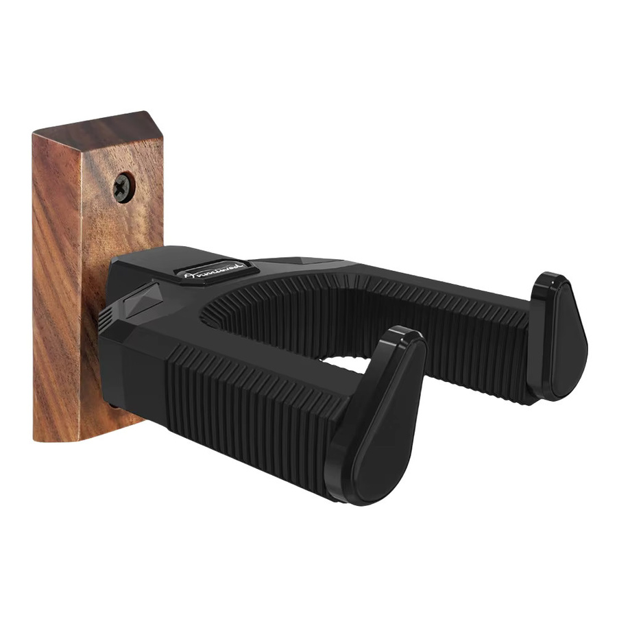 OUCEY Self-lock Gitarrenwandhalterung für Akustik-, Elektro-Gitarren, Mandoline, Banjo, Ukulele und Bass - Bild 3