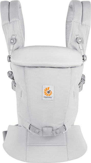 Ergobaby Adapt SoftTouch Babytrage in Grau aus Baumwolle - Bild 1