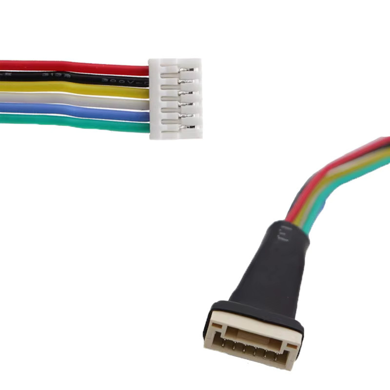 2 Stück E-SIMPO GH1.25 WT Verlängerungskabel 20 cm Buchse-Stecker 26AWG Silikonkabel in Multicolor - Bild 2