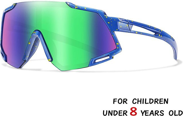 BC-Warm Home Sonnenbrille für Kinder, Vollrand, Kunststoff, blau - Bild 1