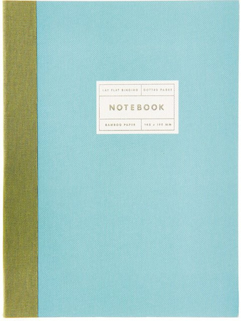Rico Design Paper Poetry Notizbuch Mint mit gepunktetem Bambuspapier