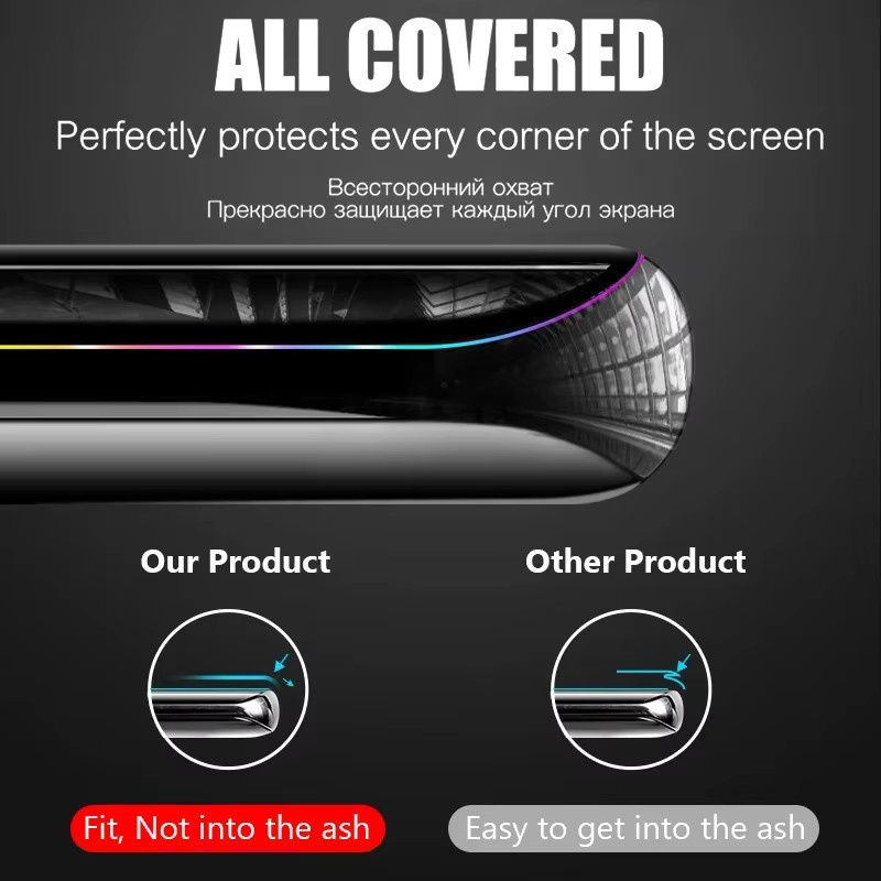 Soft Clear HD Hydrogel-Schutzfolie für Xiaomi Poco M1 und Redmi Pad SE 11, transparente Bildschirmfolie mit vollständiger Abdeckung und Kratzschutz - Bild 3
