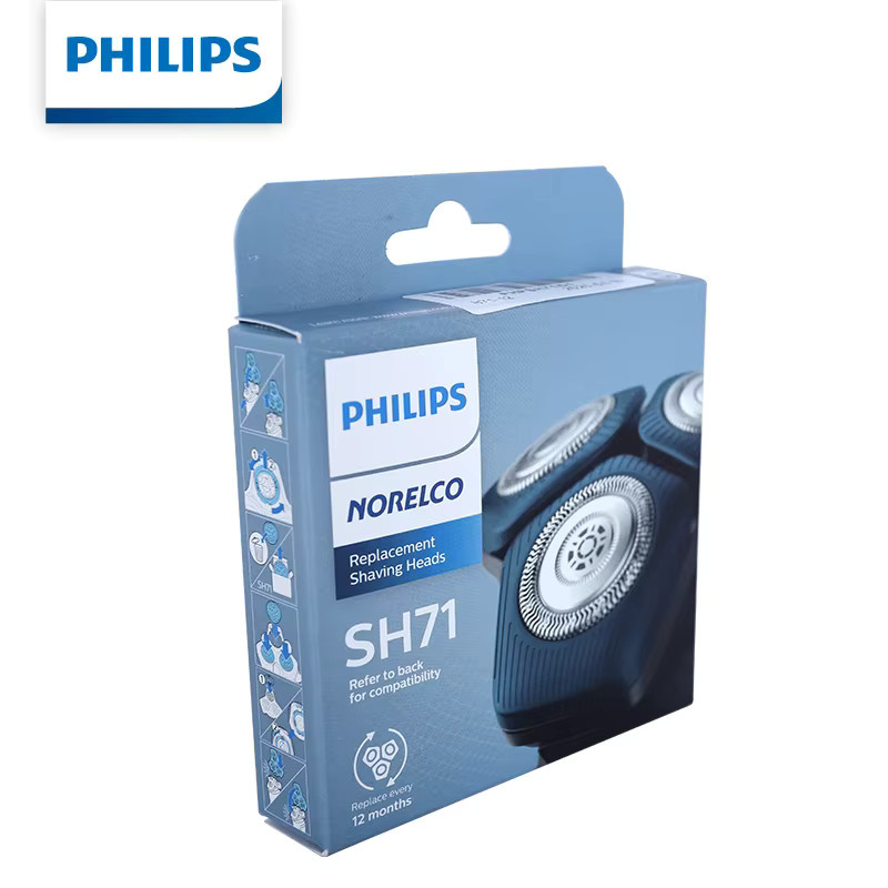 Philips SH71/51 Ersatz-Scherköpfe 3er-Pack Folien- und Klingen-Sets in Silber für Philips Series 5000 und Series 7000 Elektrorasierer - Bild 2