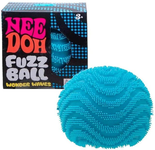Nee Doh Fuzz Ball, Stressabbau Quetschspielzeug, Weicher Sensorischer Fidget Ball - Bild 1