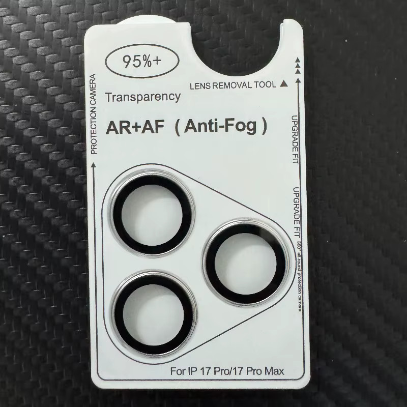 Apple iPhone 16 Pro Metall Kamera Objektiv Schutz aus Aluminium in Natural und Transparent - Bild 2
