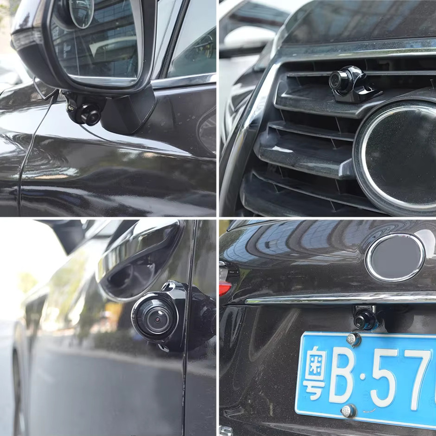 QXNY AHD Full HD Rückfahrkamera mit Nachtsicht in Schwarz für LKW, Bus, Wohnmobile und Pickups (1080P/720P) - Bild 4