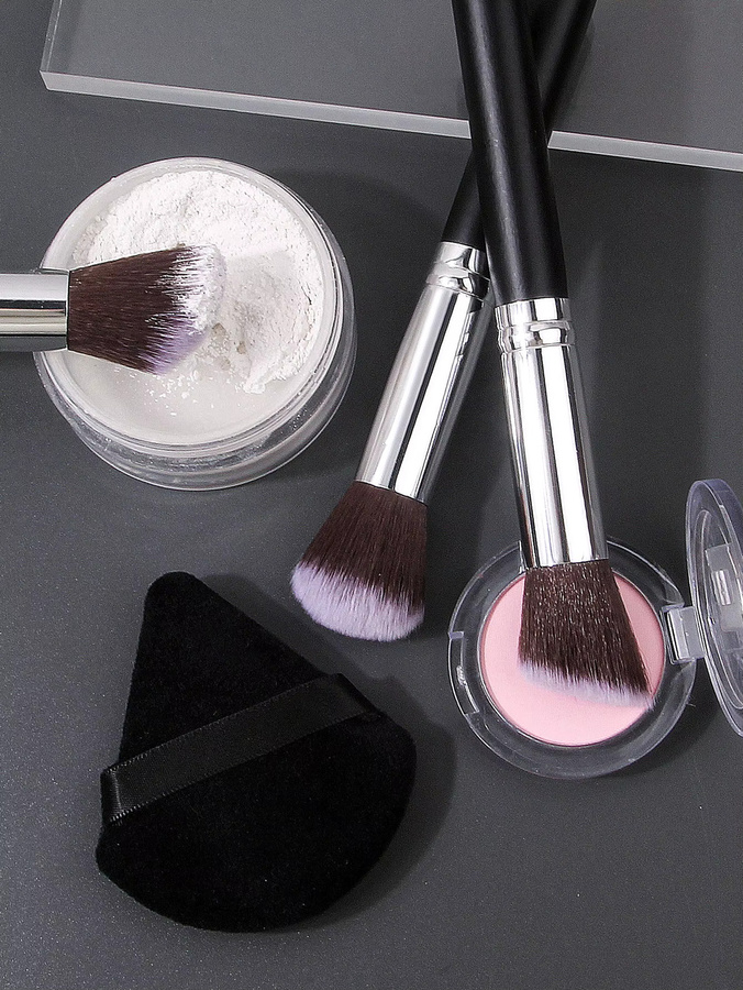 KOSSHOW Make-up-Pinsel-Set, 13-teilig, mit Aufbewahrungstasche, Unisex - Bild 4