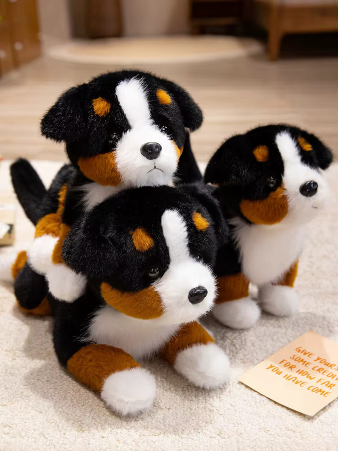 MIAOOWA Berner Sennenhund, Stofftier, Braun - Bild 7