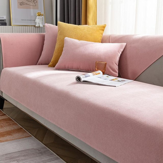 Wasserdichter und kratzfester Sofa Schonbezug von Your Warm Home in Pink, B/H: 110 x 160 cm - Bild 1