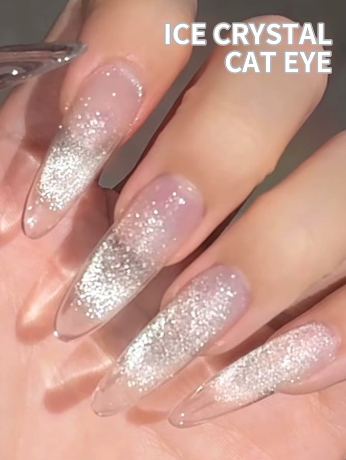 XEIJAYI Nagellack Eiskristall-Katzenauge-Gel, schimmernd, Damen - Bild 3