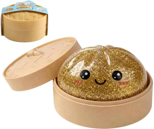 A Family Of Home Textiles Übergroße Glitzer-Knödel-Squishies, Sensorisches Quetschspielzeug - Bild 1