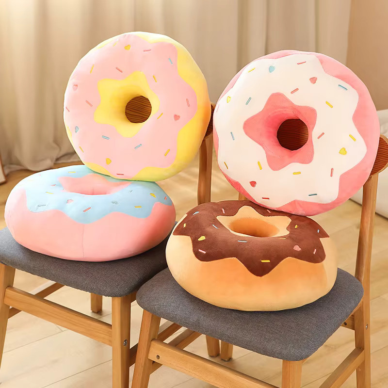 GDzaccly Donut Plüsch, 42cm, Bunt / Mehrfarbig, Blau - Bild 3