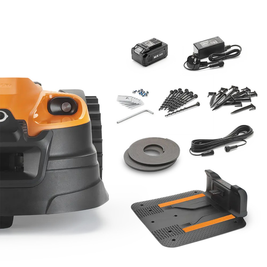 LawnMaster Mähroboter AMD18i-800 OcuMow mit App und Kamera, Akku-Rasenmähroboter automatisch - Bild 9