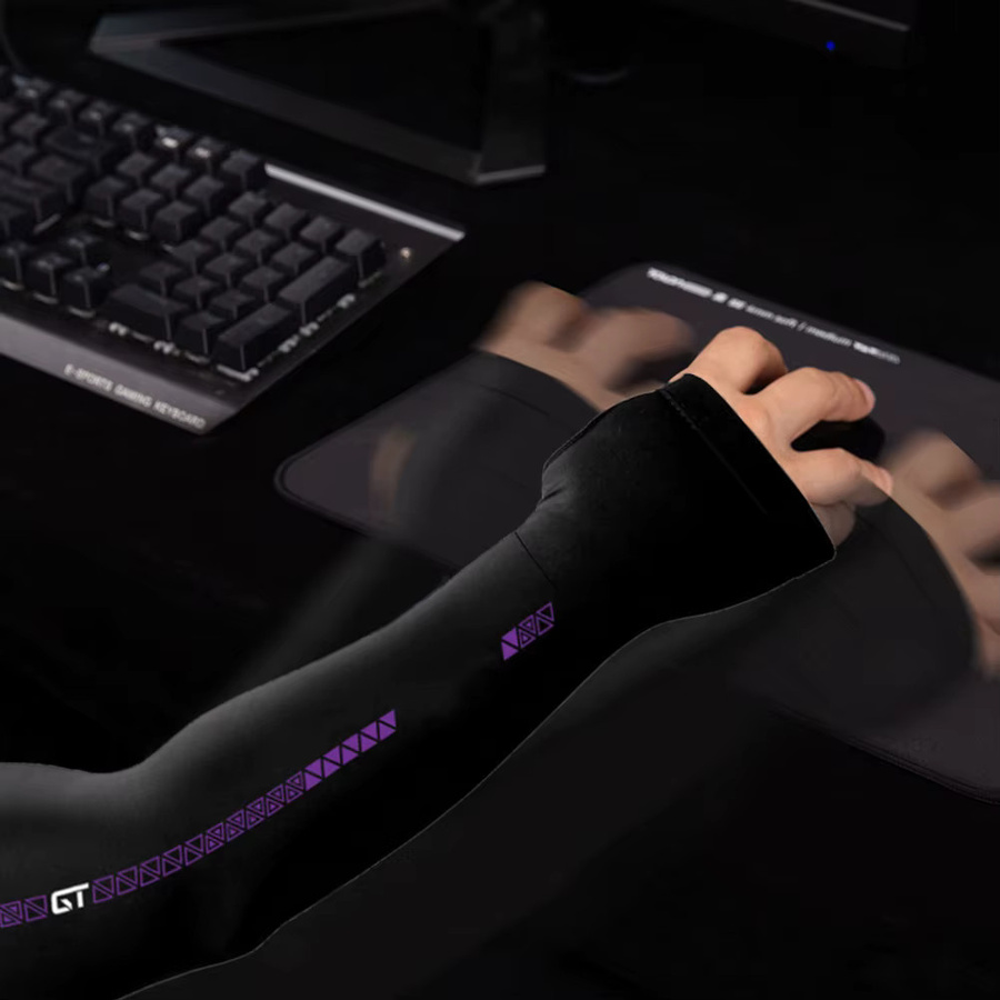 3CGRO Gaming-Hülle mit Daumenlöchern in Schwarz für kühlenden Effekt und Schweißabsorption - Bild 5