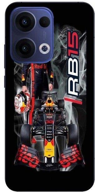 Maniacase Handyhülle für Oppo Reno 13 5G Max Verstappen Renault Sport Red Bull F1 Design in Schwarz und Rot - Bild 1