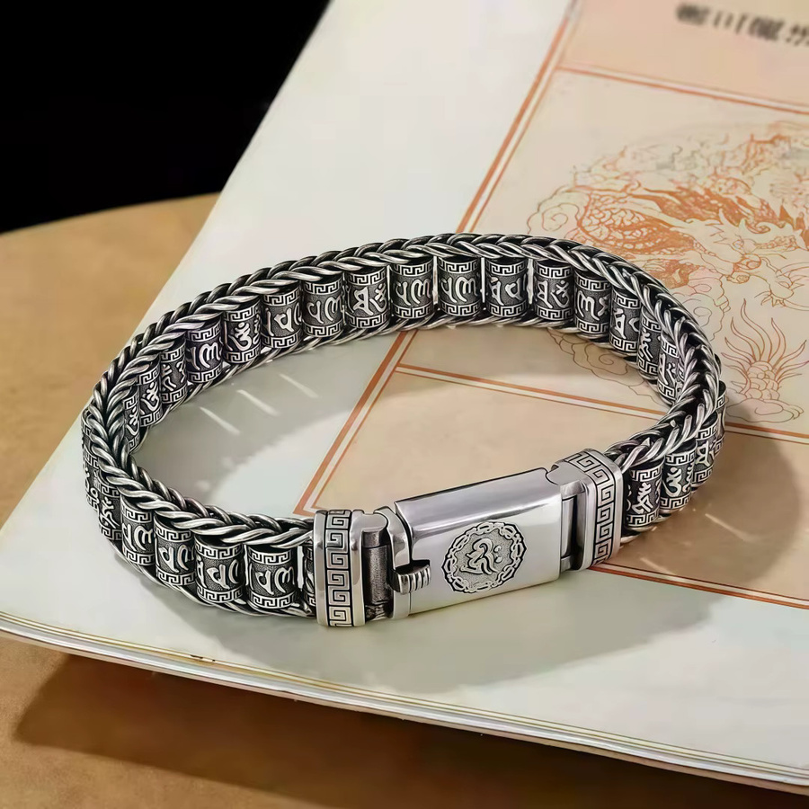 SAY Armband, 925 Silber, Vintage, Unisex - Bild 2