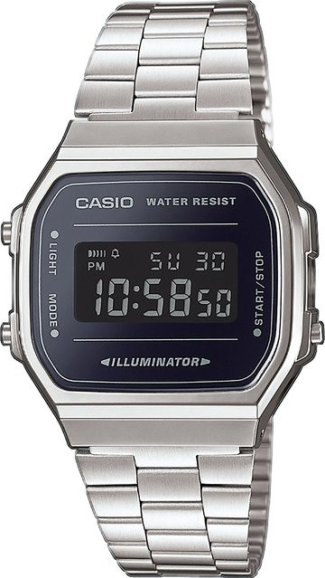 Casio Digitaluhr, Quarz, Edelstahl, 36 mm, Unisex - Bild 1