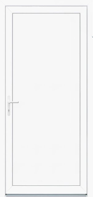 Panto Nebeneingangstür K500 Weiß, B: 98 cm, H: 198 cm, DIN Links - Bild 1