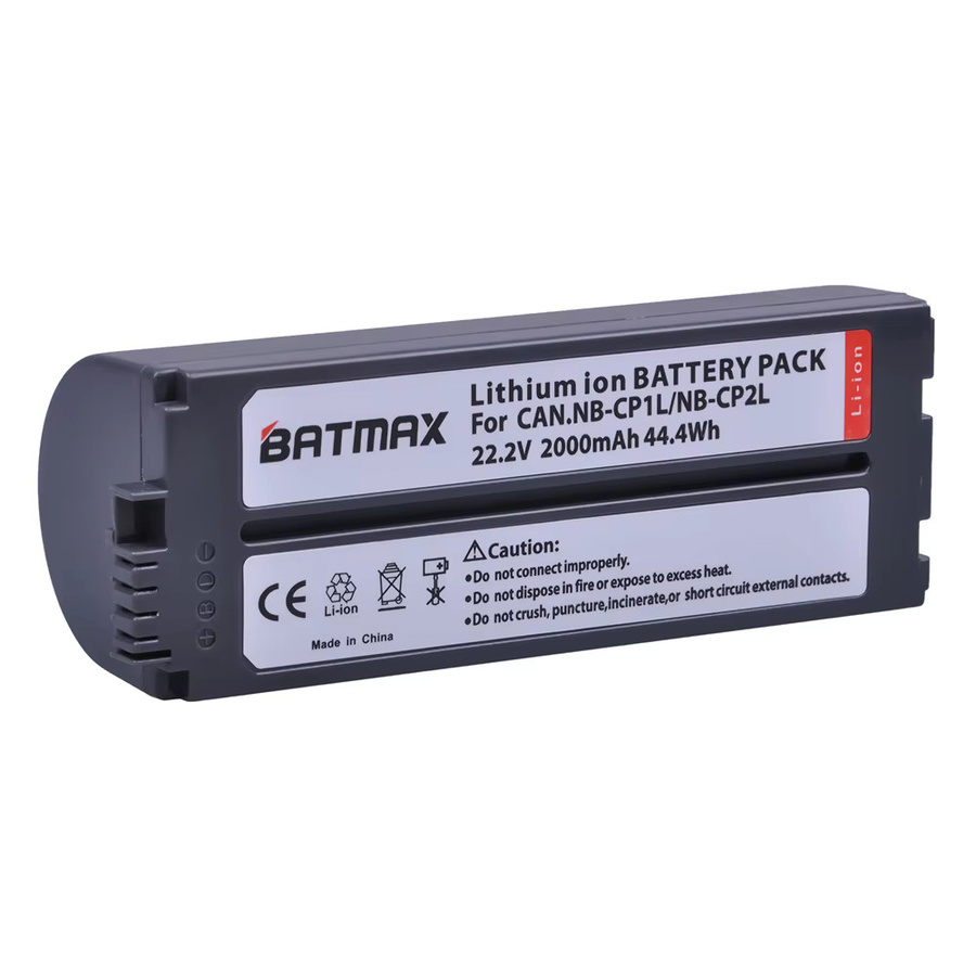 Batmax Akku NB-CP2L NB-CP2LH NB-CP1L Set mit Ladegerät für Canon SELPHY CP1500 CP1300 CP1200 CP910 CP900 CP800 CP790 CP780 CG-CP200 in Schwarz - Bild 3