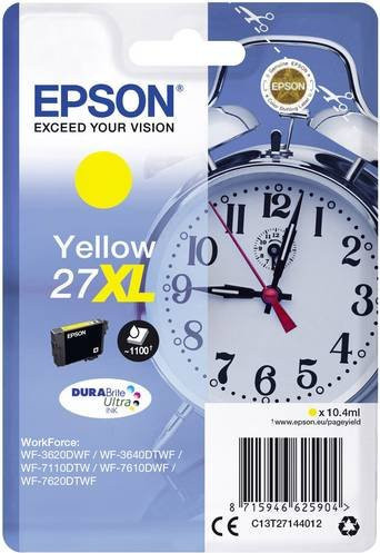 Original Epson Tintenpatrone 27XL Gelb C13T27144012 - Bild 1