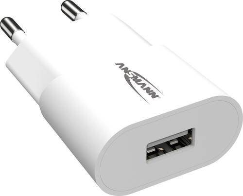 Ansmann HomeCharger HC105 USB-Ladegerät mit USB-A und USB-C in Weiß - Bild 1