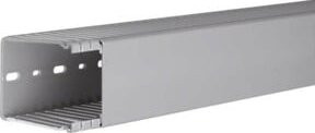 Hager Verdrahtungskanal BA6 aus PVC in Grau, B/T/H: 6,7 x 8,4 x 200 cm - Bild 1
