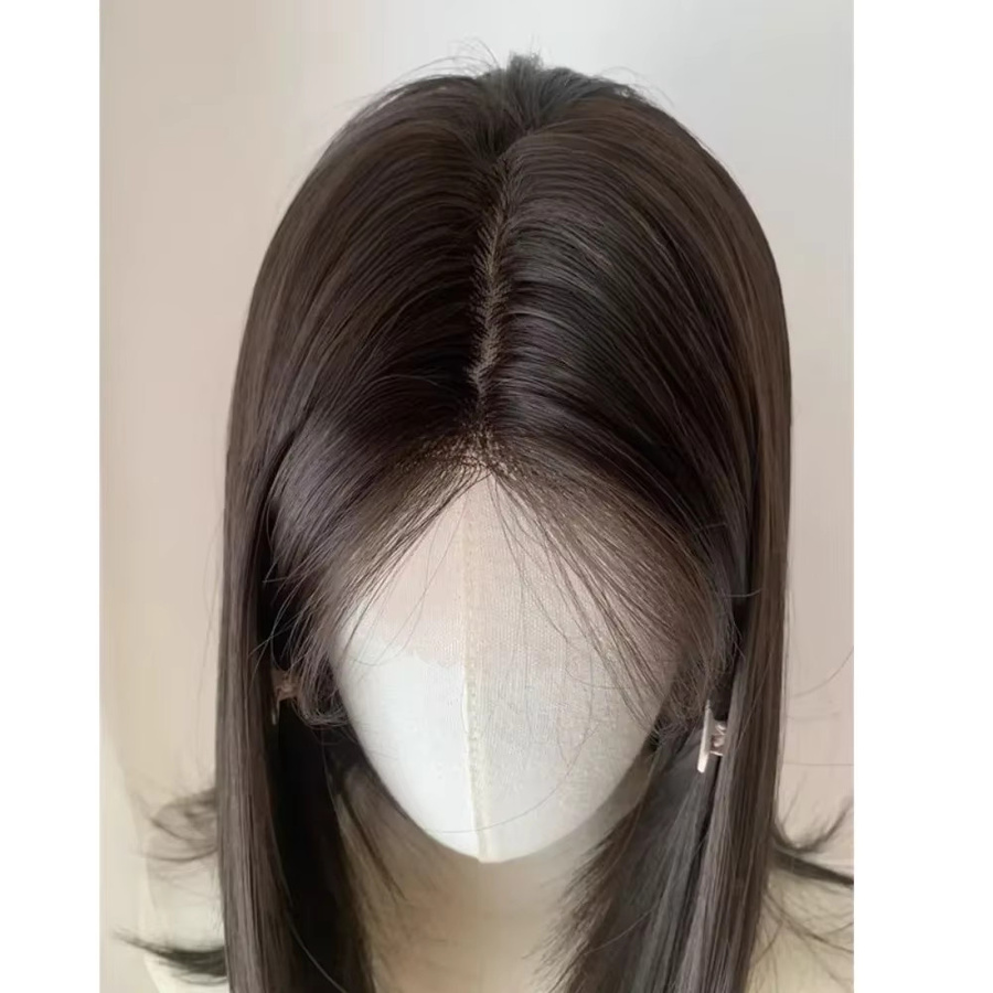 Ashley Bob-Perücke, Lace-Front, schwarz-braun - Bild 3