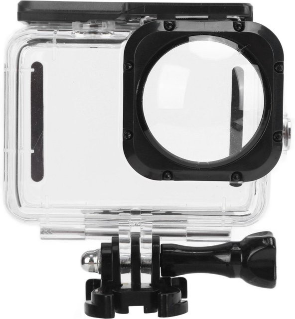 Wasserdichtes Tauchgehäuse für GoPro Hero 9 Max mit Weitwinkel-Objektiv in Schwarz - Bild 1