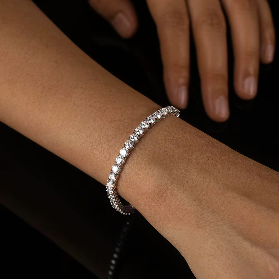 YDSMOSO Tennis-Armband 925 Silber, Zirkonia, Damen - Bild 3