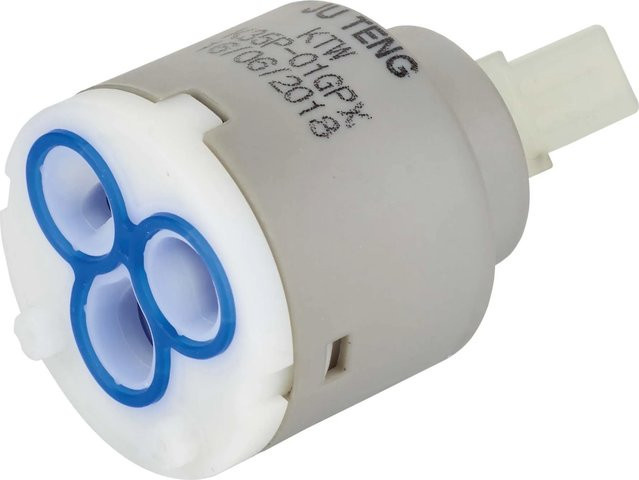 Ersatz-Keramikkartusche Ø 35 mm in Weiß für baliv Küchenarmatur KI-1100 und weitere Modelle - Bild 1