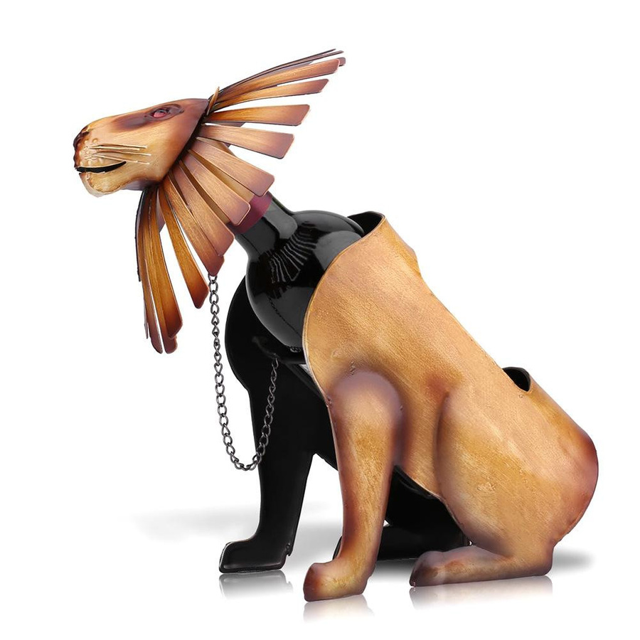KONNWEI Tierfigur Weinregal aus Eisen für die Tischdekoration - Bild 3