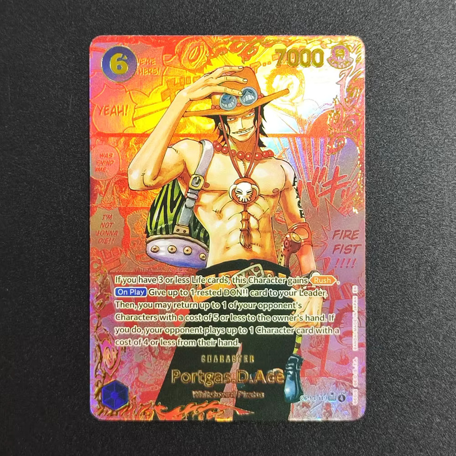 Bandai One Piece Ruffy Sabo Ace Carrying on His Will, Flash Card Toy, Englisch/Japanisch - Bild 3