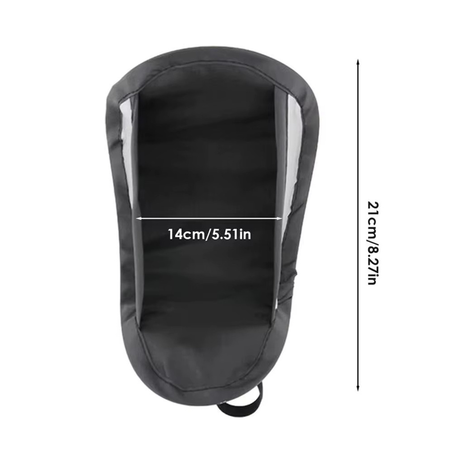 NIGHTKIST Handy-Sonnenschirm als Sonnenschutz für dein Smartphone im Auto oder Motorrad, Farben: Silber und Schwarz - Bild 6