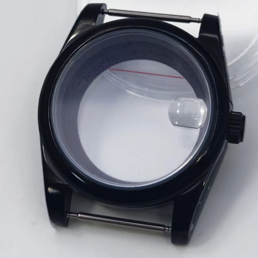 RICHUS Uhrengehäuse Edelstahl, Schwarz, Unisex - Bild 2