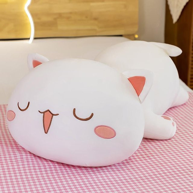 Yiran toy Pfirsichkatzen Stofftier, Kuscheltier, 40cm - Bild 1