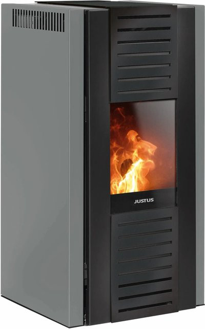 Justus Pelletofen Sirkos Aqua 2.0 wasserführend in Taupe, 9,4 kW, B/T/H: 102,6 x 51,0 x 52,6 cm - Bild 1
