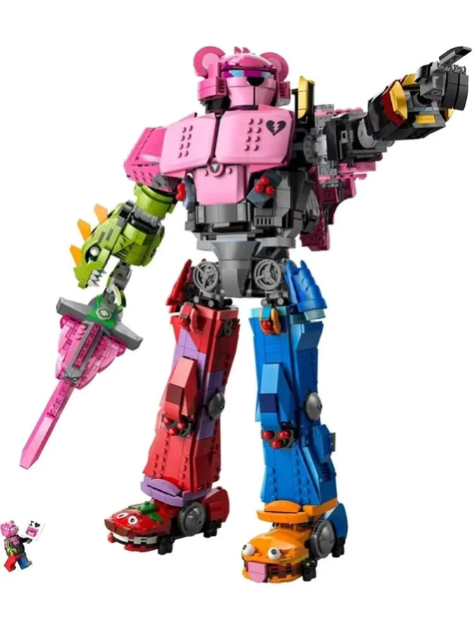 WSUEL Mecha Team Leader Spielzeugroboter-Modell, 2503 Teile, ab 14 Jahre - Bild 4