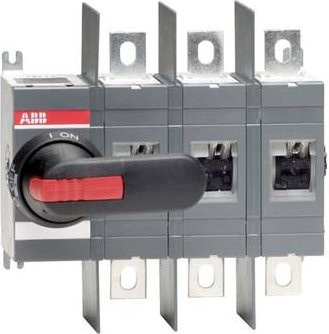 ABB OT400U03P Lasttrennschalter 400A 1000V in Schwarz und Grau - Bild 1