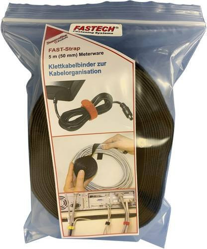FASTECH Klettband zum Bündeln Schwarz L: 5000 mm, B: 50 mm - Bild 1