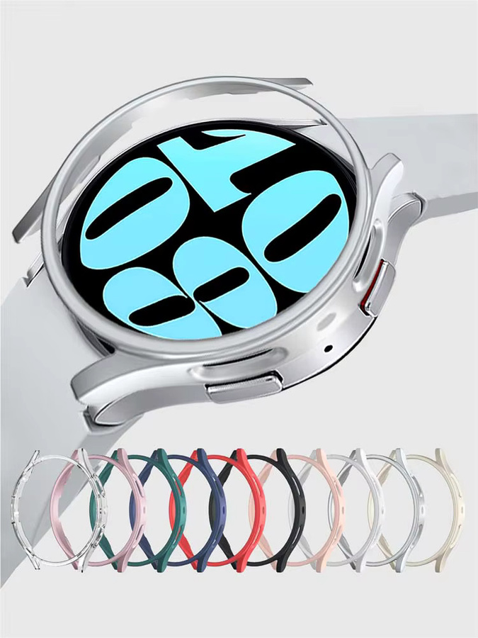 Samsung Smartwatch-Schutzhülle, Kunststoff, Schwarz, Unisex - Bild 3