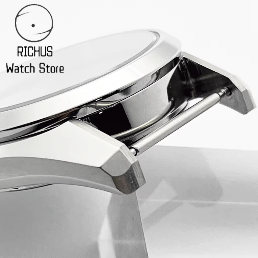 RICHUS Uhrengehäuse Edelstahl, Silber, 36 mm, Unisex - Bild 2