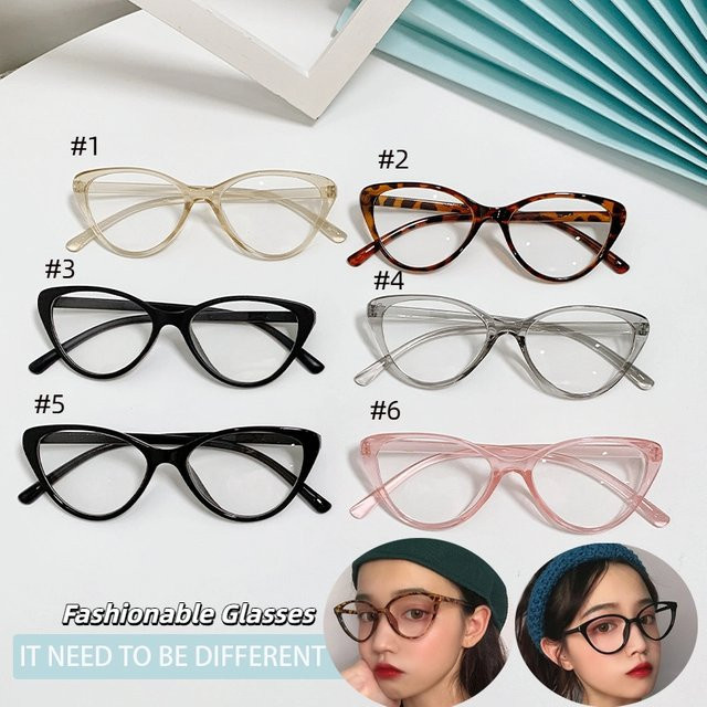 MOYOKA Korrektionsbrille Katzenaugen, Vollrand, Kunststoff, Damen, Blaulichtfilter - Bild 1