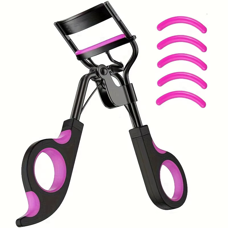 Ouriner Wimpernzange mit 5 Ersatzpads, Wimpernlifting-Set, gebogen - Bild 2