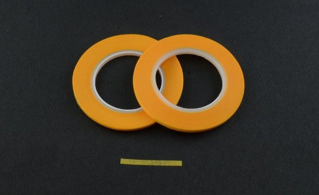 Italeri Maskingtape Orange, Rolle mit Breite: 0,3 cm und Länge: 18 m - Bild 1