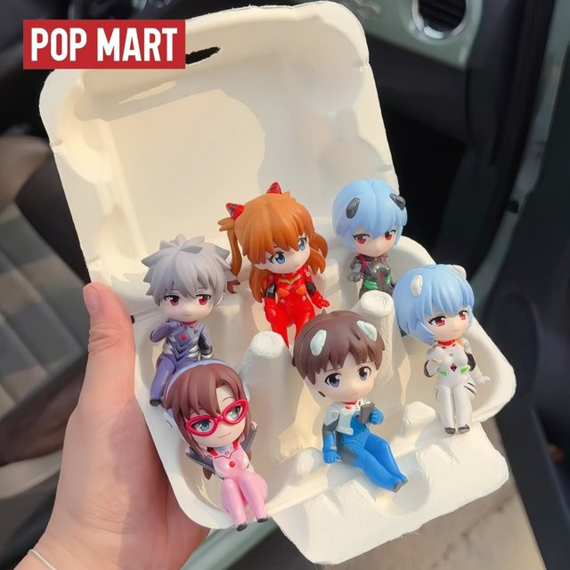 Popmart New Century Gospel Warior Fahrer Serie Eva Blind Box, Einzelfigur - Bild 1