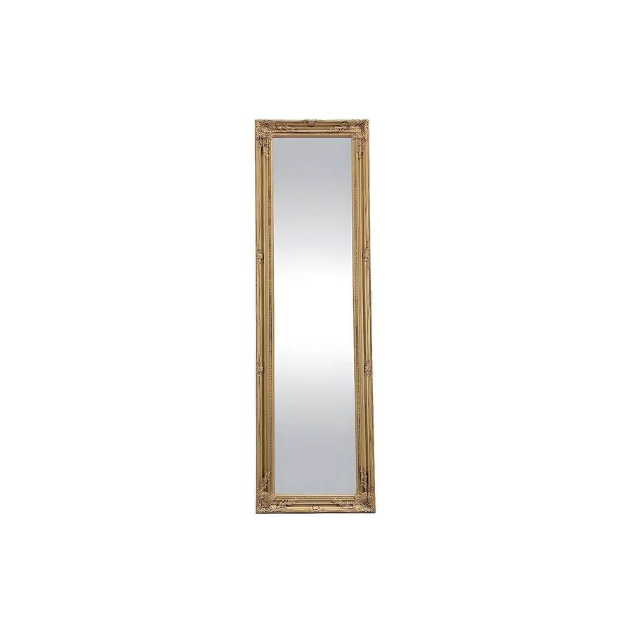 Vente-unique Standspiegel Honore in Gold mit Füßen aus Eukalyptusholz, Breite: 50 cm, Höhe: 170 cm - Bild 2