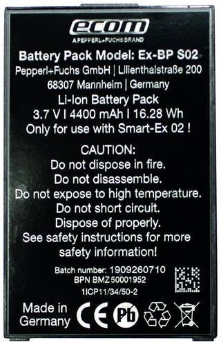 Pepperl+Fuchs Tablet-Akku mit 4400 mAh in Schwarz - Bild 1