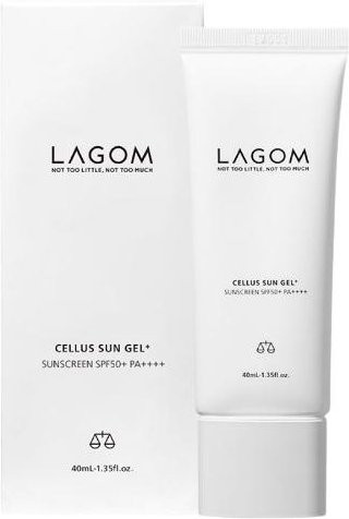 LAGOM Cellus Sun Gel Plus Sonnencreme SPF 50+, 40 ml, Niacinamid - Bild 1