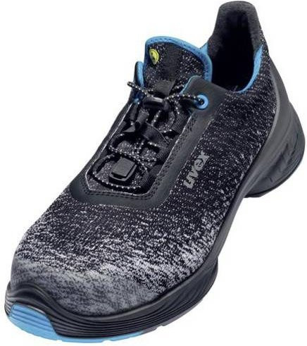 Uvex 1 G2 ESD Sicherheitshalbschuh S1P aus Textil in Blau-Schwarz, Größe 52 - Bild 1